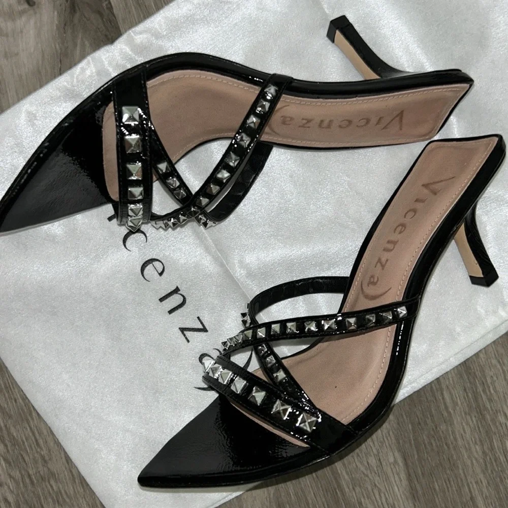 Free people Saga Studded Heels